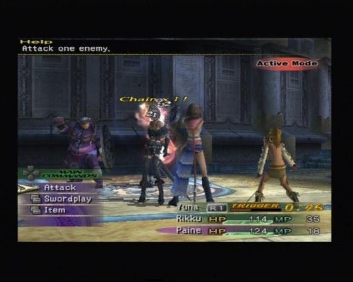 Screenshot for Final Fantasy X-2 on PlayStation 2