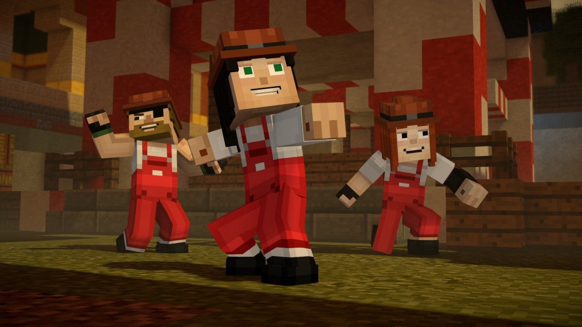 Screenshot for Minecraft: Story Mode Season Two - Episode 5: Above and Beyo...