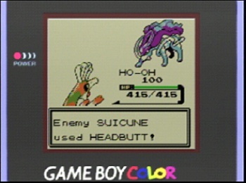 Screenshot for Pokémon Silver Version on Game Boy Color