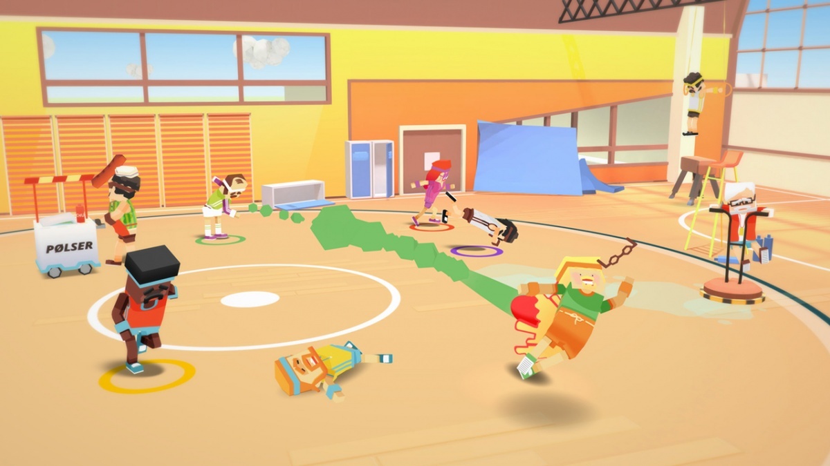Screenshot for Stikbold! A Dodgeball Adventure Deluxe on Nintendo Switch