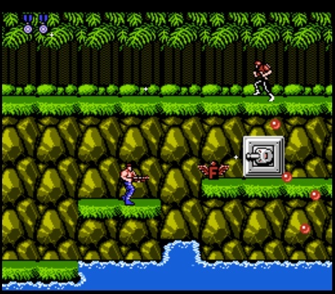 Screenshot for Contra on NES