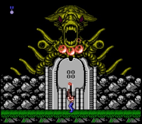 Screenshot for Contra on NES