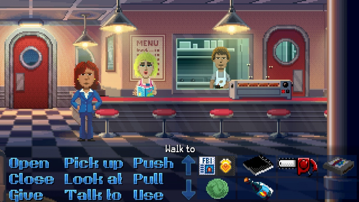 Screenshot for Thimbleweed Park on PC