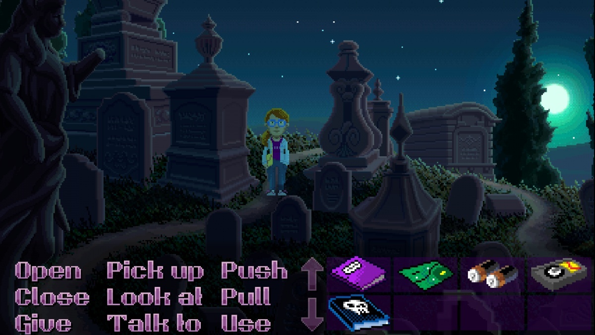 Screenshot for Thimbleweed Park on PC