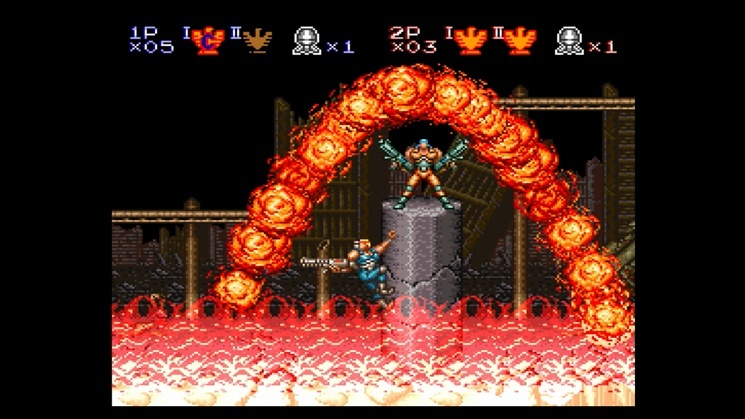 Screenshot for Contra III: The Alien Wars on Super Nintendo