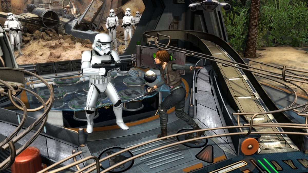 Screenshot for Star Wars Pinball: Rogue One on PlayStation 4