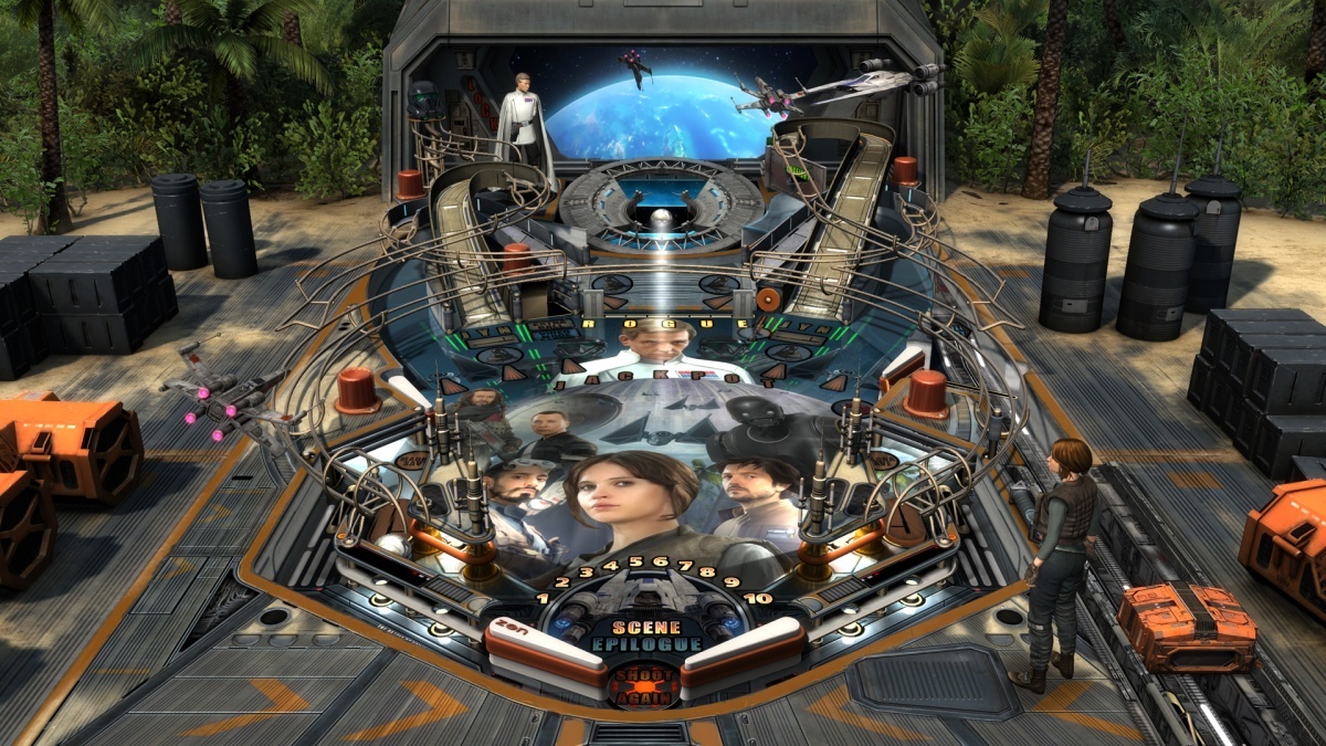 Screenshot for Star Wars Pinball: Rogue One on PlayStation 4
