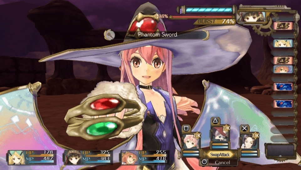 Screenshot for Atelier Shallie Plus: Alchemists of the Dusk Sea on PS Vita