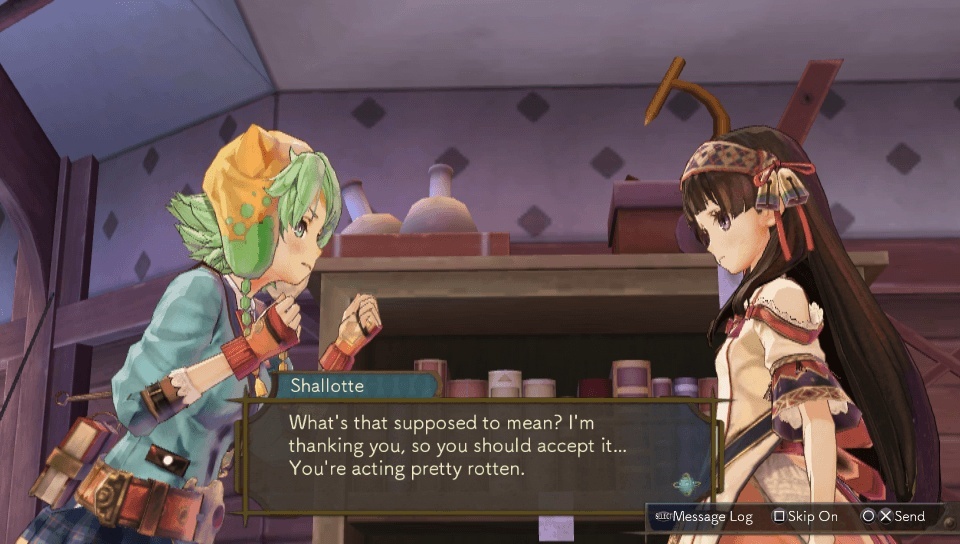 Screenshot for Atelier Shallie Plus: Alchemists of the Dusk Sea on PS Vita