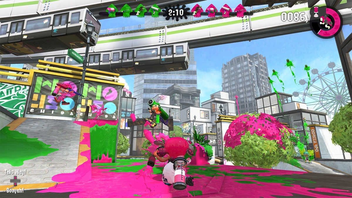 Screenshot for Splatoon 2 on Nintendo Switch