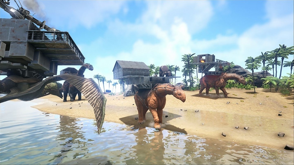 Screenshot for ARK: Survival Evolved on PlayStation 4