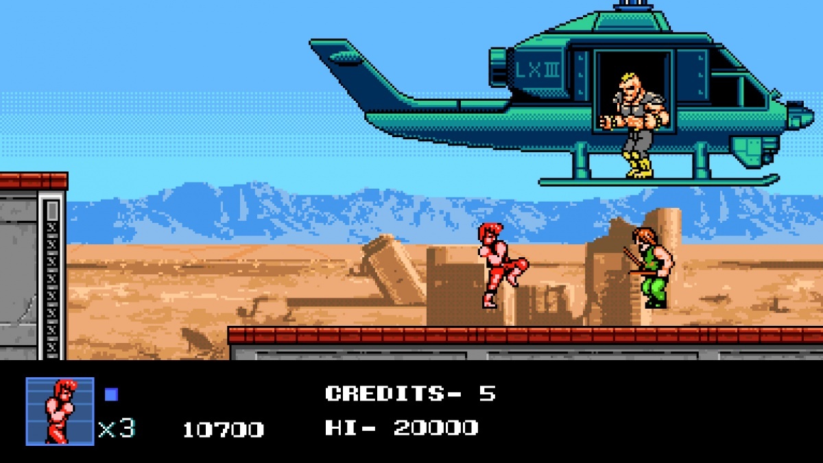 Screenshot for Double Dragon IV on PC