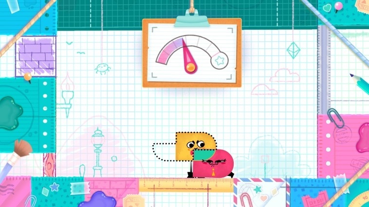 Screenshot for Snipperclips: Cut it Out, Together! on Nintendo Switch