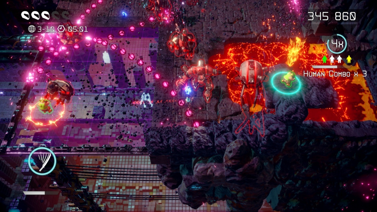 Screenshot for Nex Machina on PlayStation 4