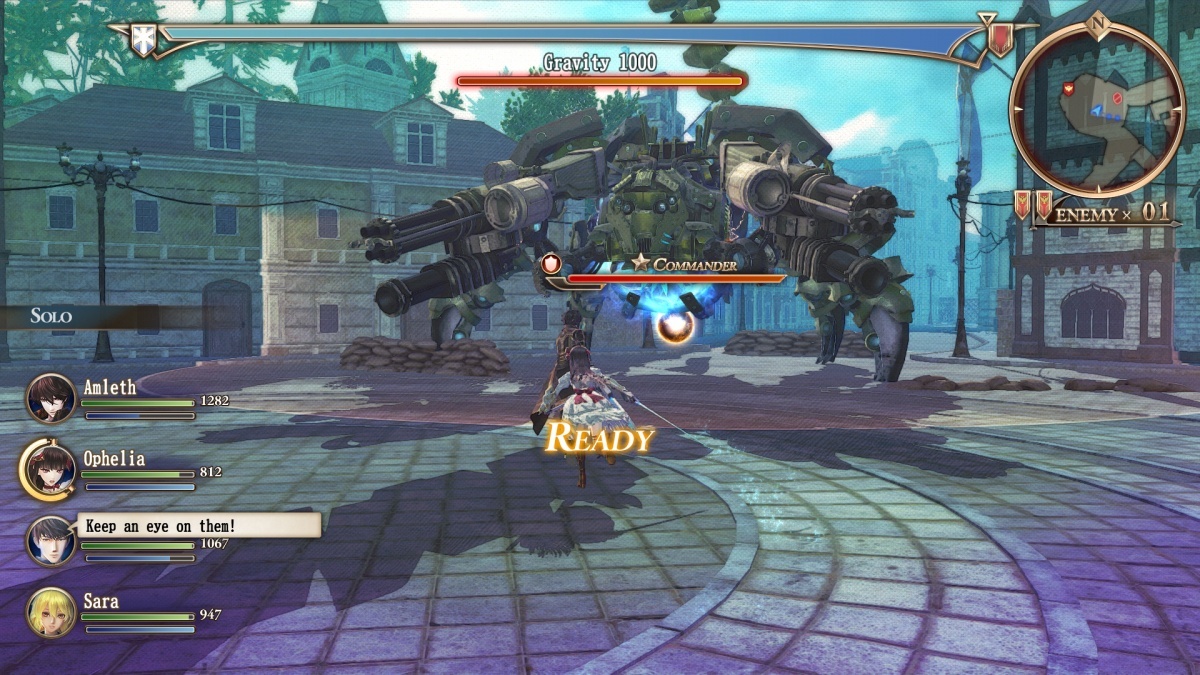 Screenshot for Valkyria Revolution on PlayStation 4