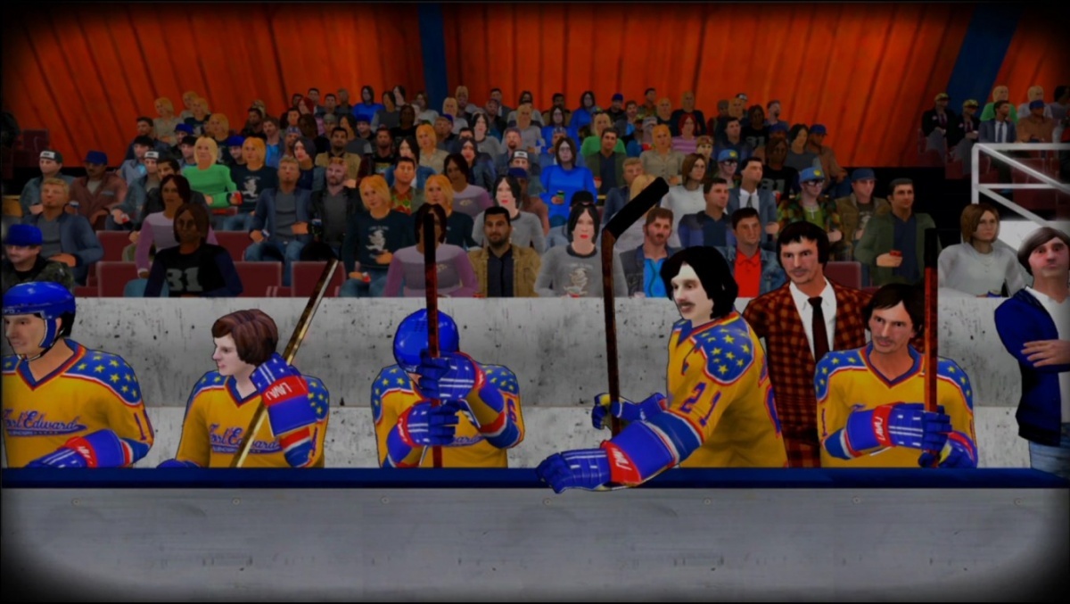 Screenshot for Old Time Hockey on PlayStation 4