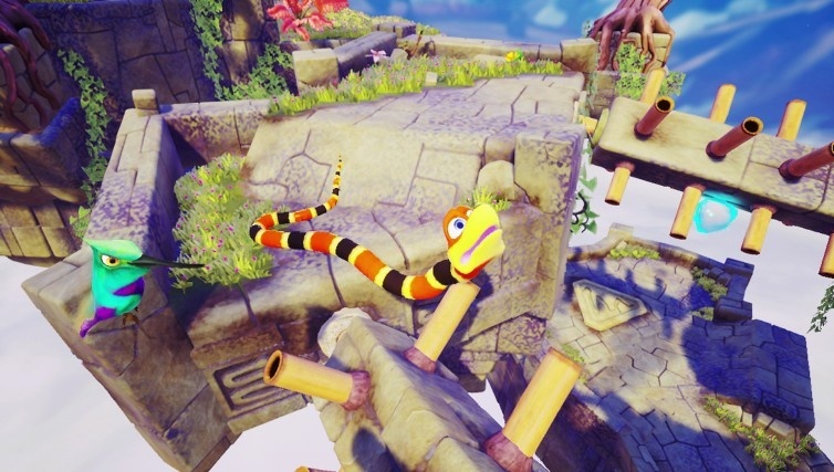 Screenshot for Snake Pass on PlayStation 4