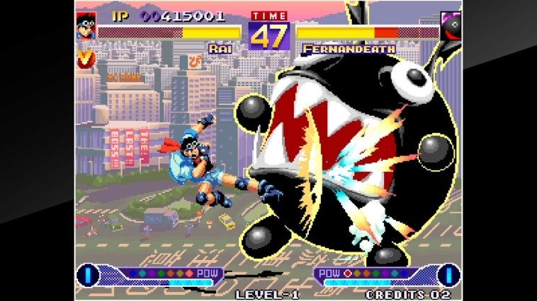 Screenshot for ACA NeoGeo: Waku Waku 7 on Nintendo Switch