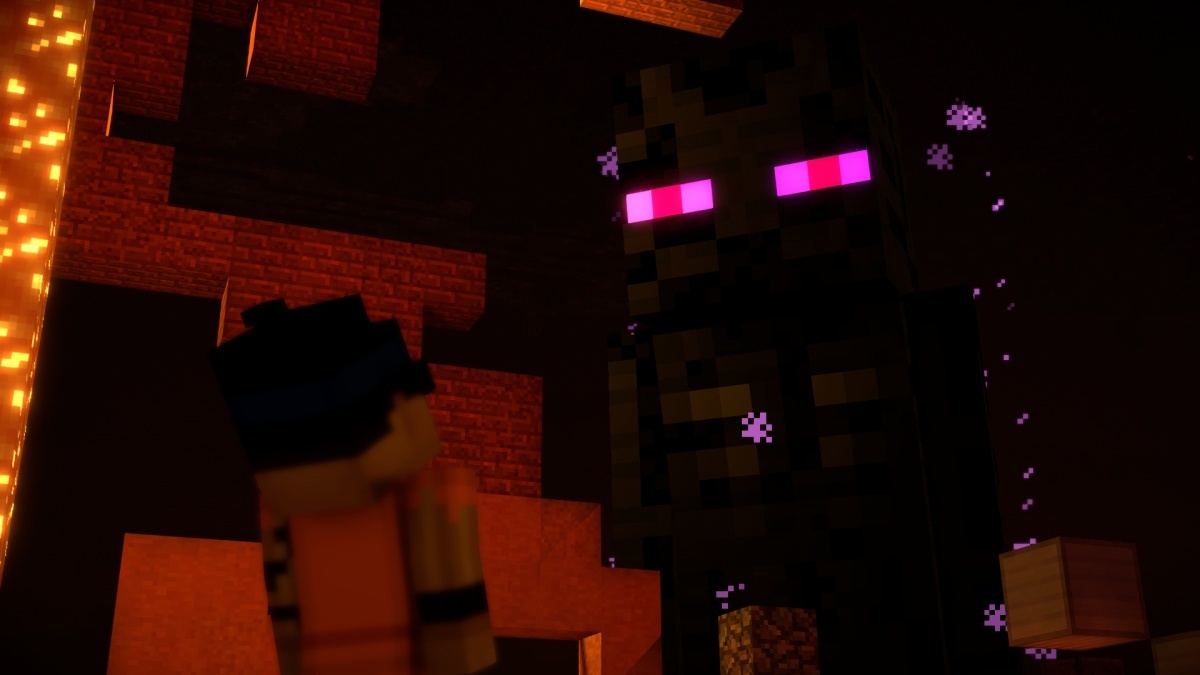 Screenshot for Minecraft: Story Mode Season Two - Episode 4: Below the Bedrock on Xbox One