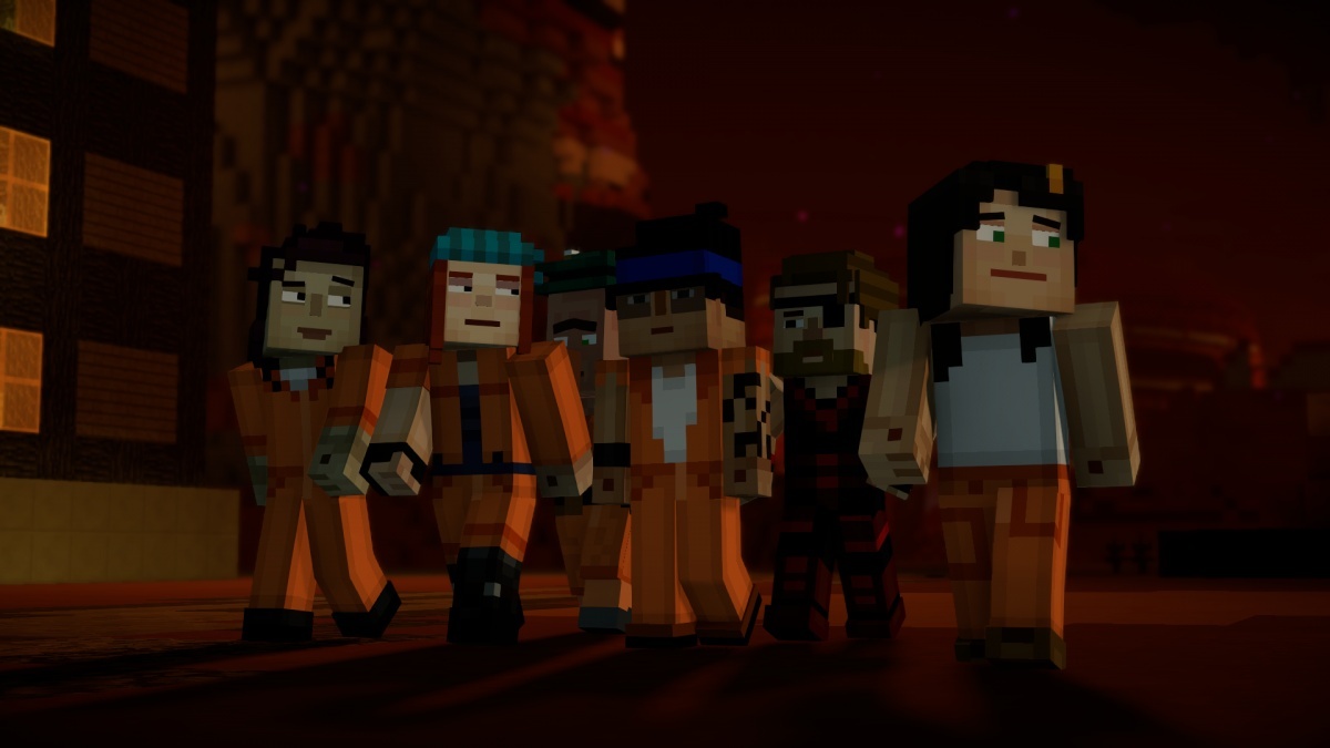 Screenshot for Minecraft: Story Mode Season Two - Episode 4: Below the Bedrock on Xbox One