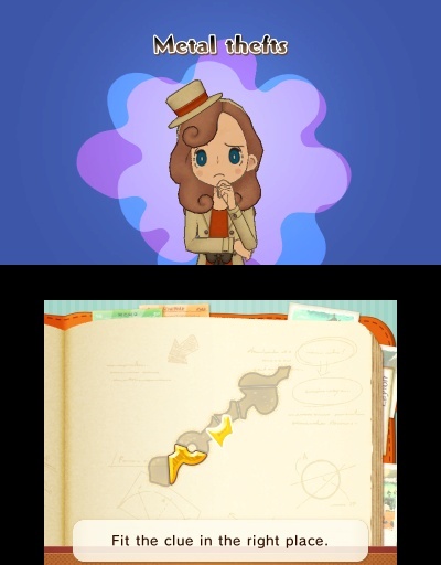 Screenshot for Layton's Mystery Journey: Katrielle and the Millionaire's Conspiracy  on Nintendo 3DS