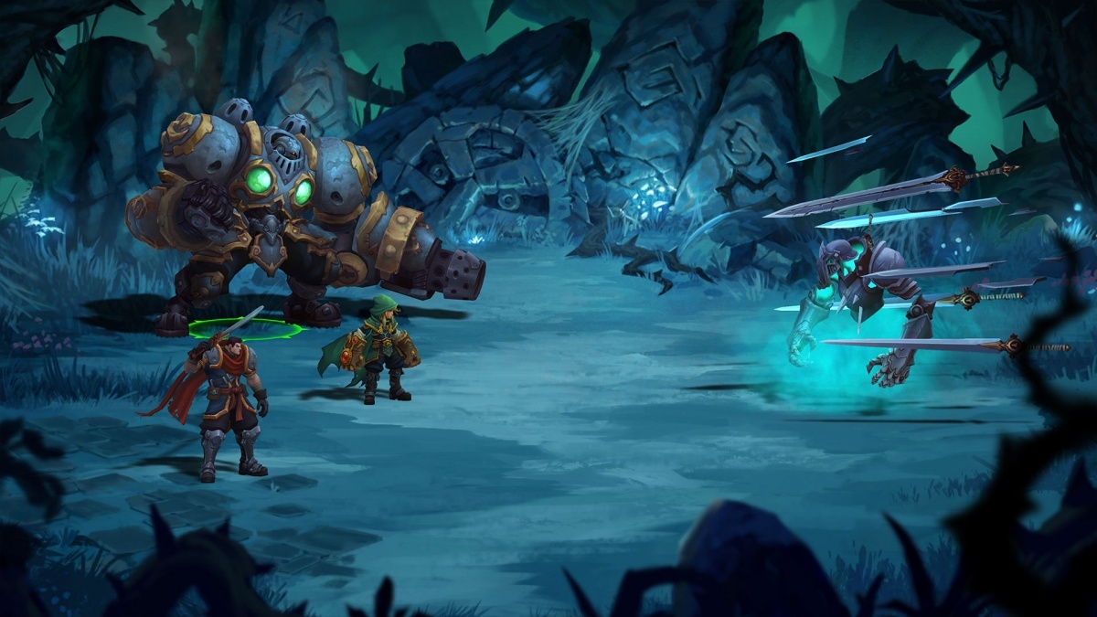 Screenshot for Battle Chasers: Nightwar on PlayStation 4