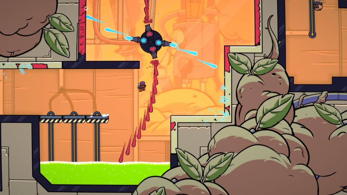 Screenshot for Splasher on PlayStation 4