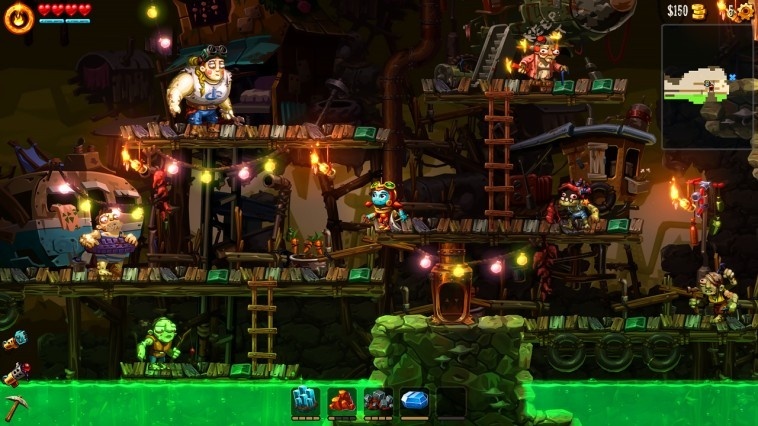 Screenshot for SteamWorld Dig 2 on Nintendo Switch