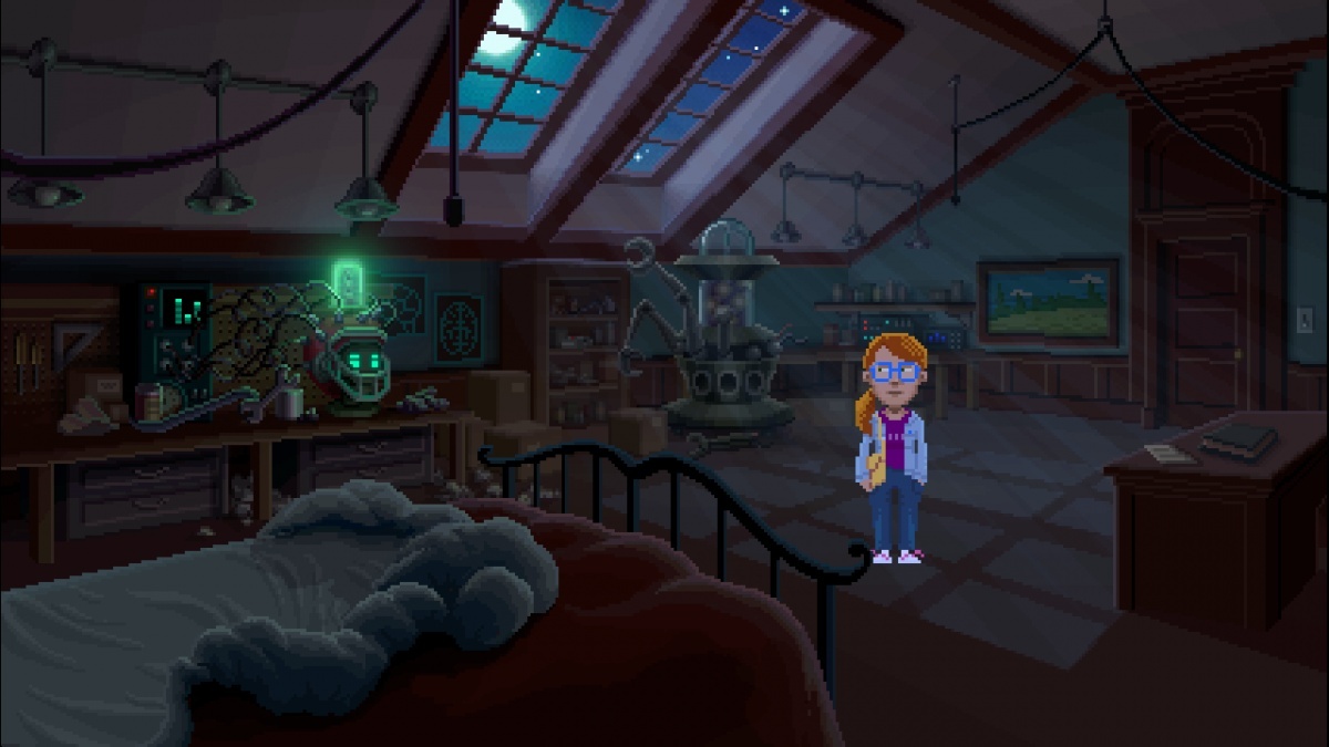 Screenshot for Thimbleweed Park on PlayStation 4