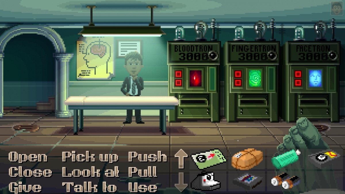 Screenshot for Thimbleweed Park on PlayStation 4