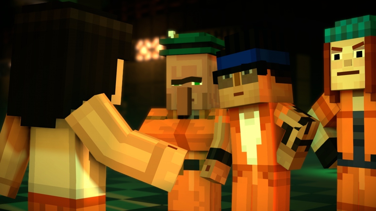 Screenshot for Minecraft: Story Mode Season Two - Episode 3: Jailhouse Block on Xbox One