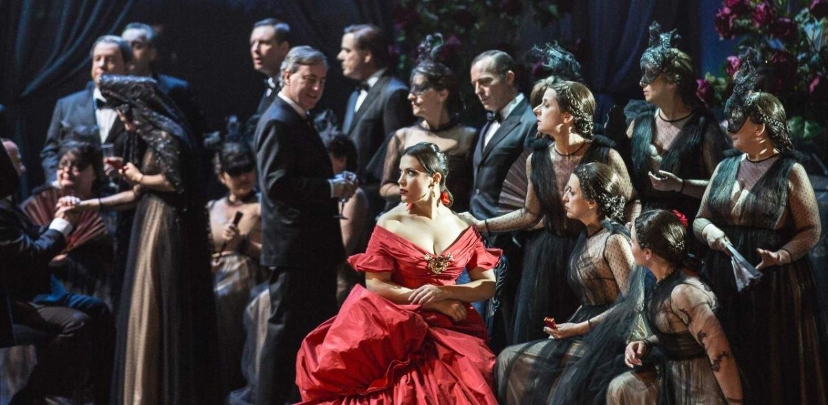 Image for DVD Movie Review: La Traviata (Lights, Camera, Action!)