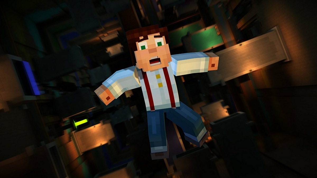 Screenshot for Minecraft: Story Mode - The Complete Adventure on Nintendo Switch