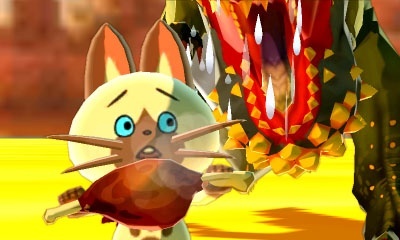 Screenshot for Monster Hunter Stories on Nintendo 3DS