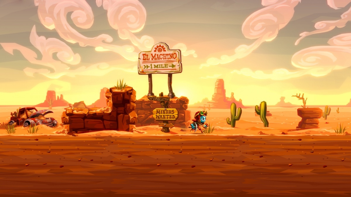 Screenshot for SteamWorld Dig 2 on PlayStation 4