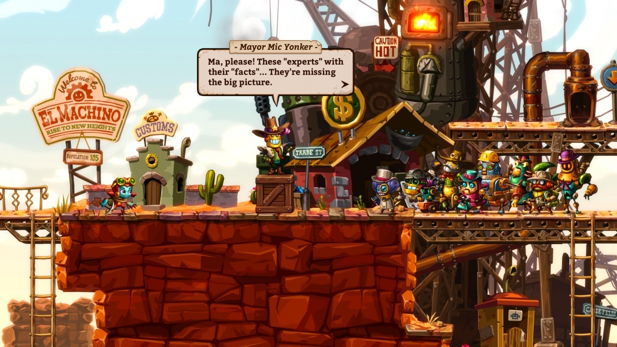 Screenshot for SteamWorld Dig 2 on PC