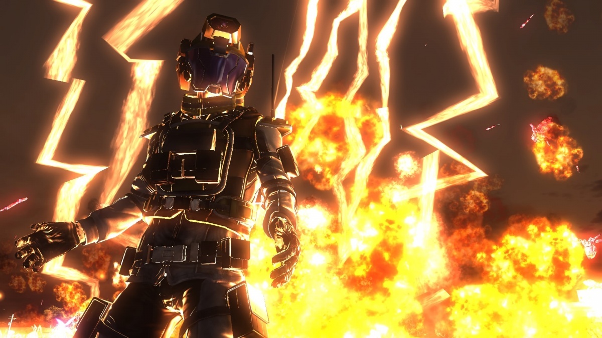 Screenshot for Earth Defense Force 5 on PlayStation 4