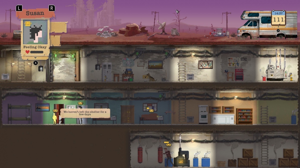 Screenshot for Sheltered on Nintendo Switch