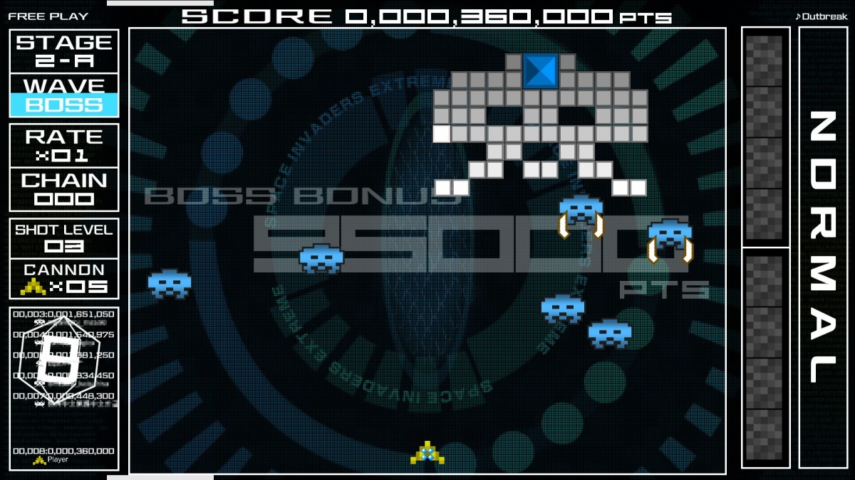 Screenshot for Space Invaders Extreme on PC