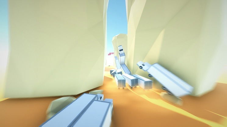 Screenshot for Clustertruck on Nintendo Switch