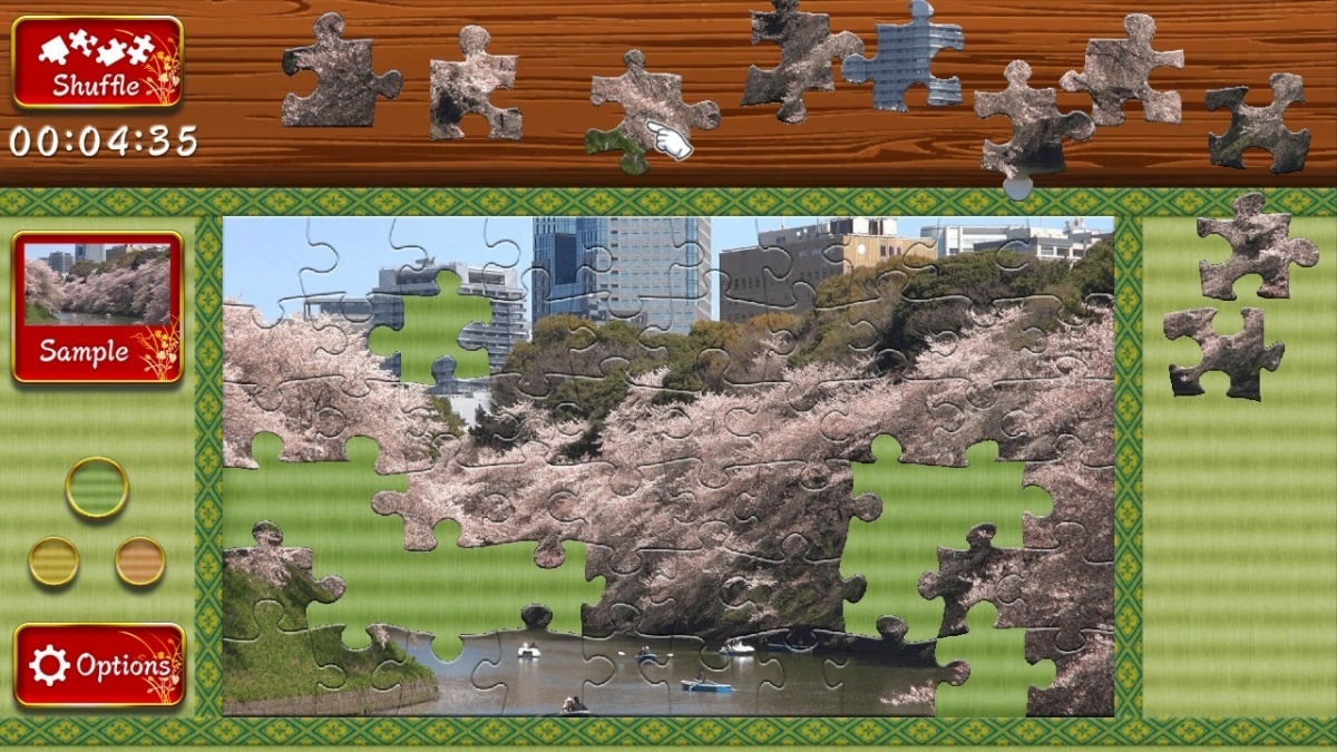 Screenshot for Animated Jigsaws: Beautiful Japanese Scenery on Nintendo Switch