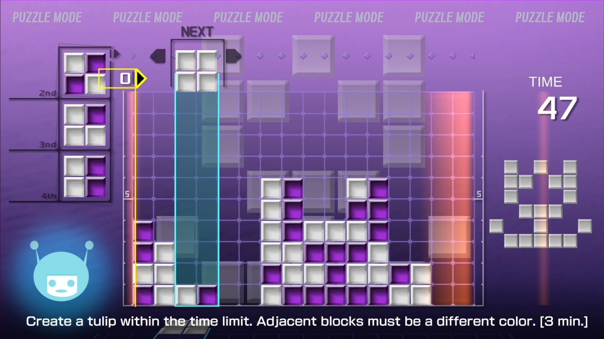 Screenshot for Lumines Remastered on Nintendo Switch