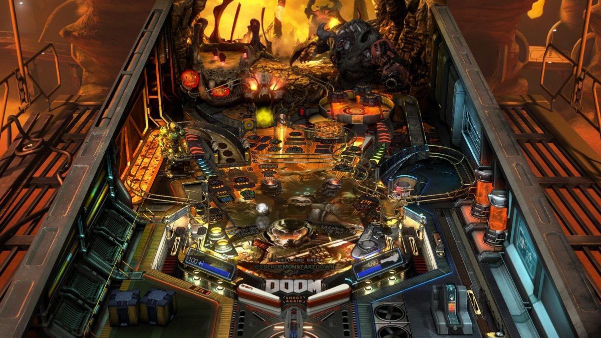 Screenshot for Pinball FX3: Bethesda Pinball on Nintendo Switch