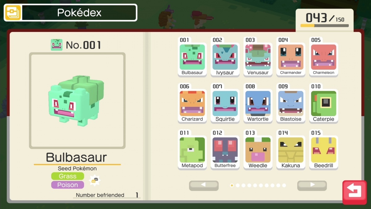 Screenshot for Pokémon Quest on Nintendo Switch