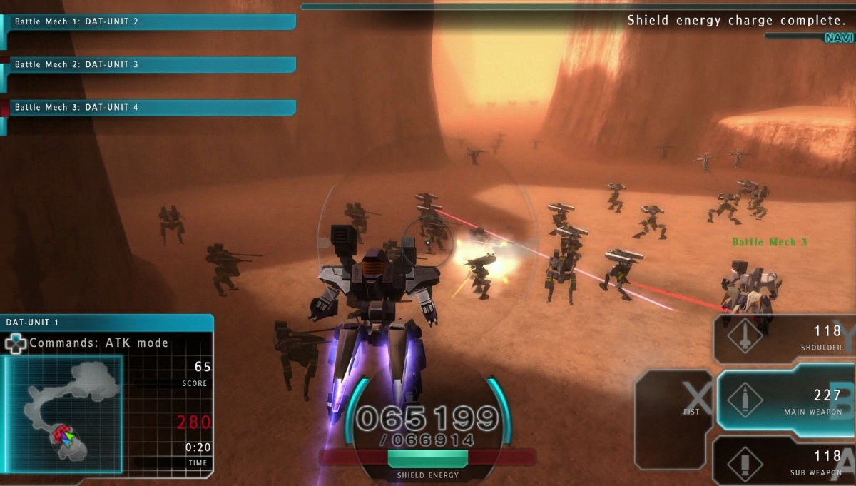 Screenshot for Assault Gunners HD Edition on Nintendo Switch