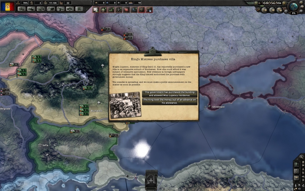 Screenshot for Hearts of Iron IV: Death or Dishonor on PC