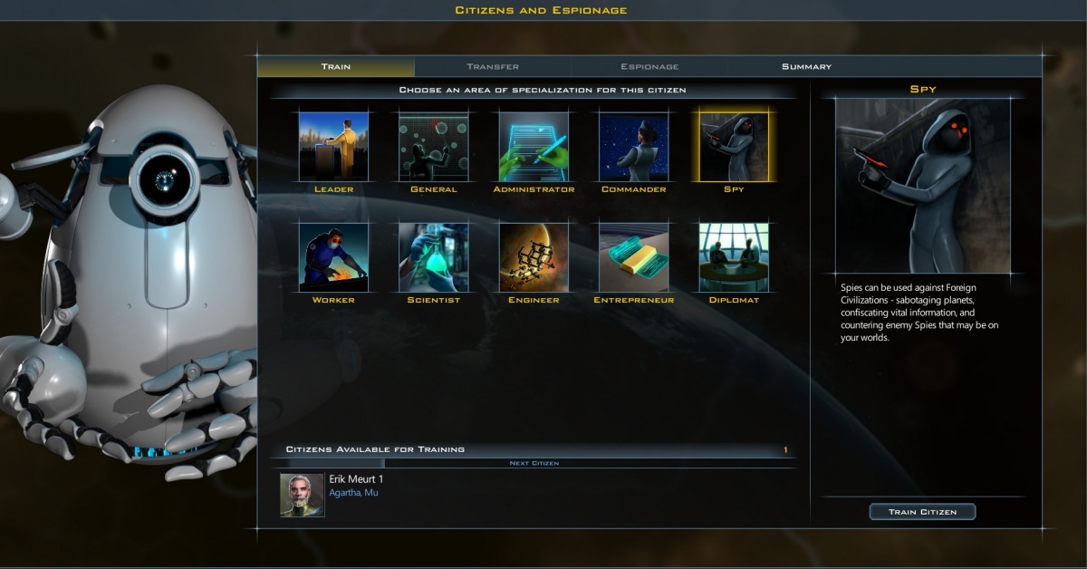 Screenshot for Galactic Civilizations III: Crusade on PC