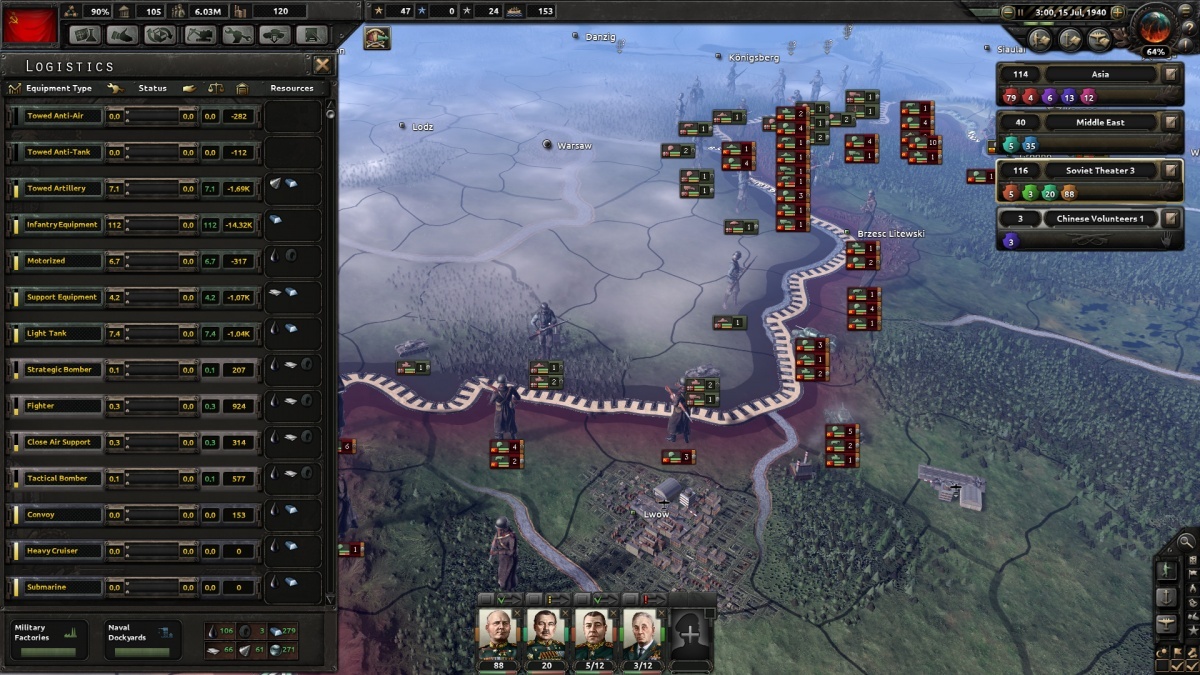 Screenshot for Hearts of Iron IV on PC