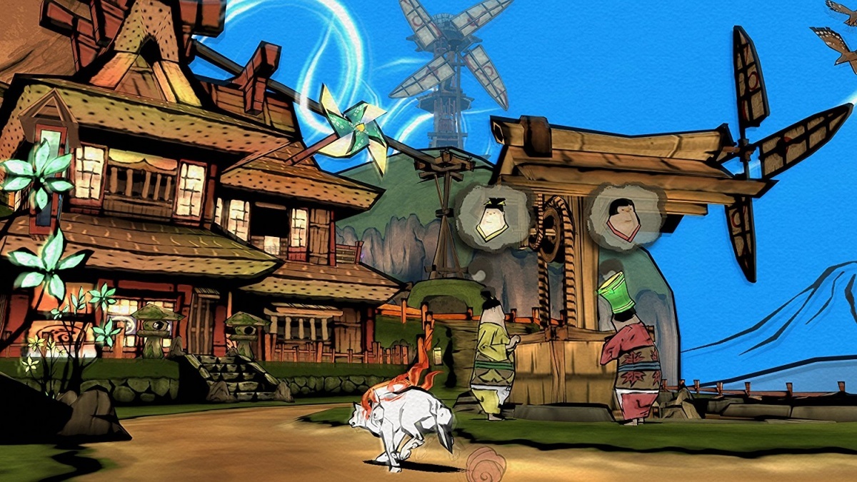 Screenshot for Okami HD on Nintendo Switch