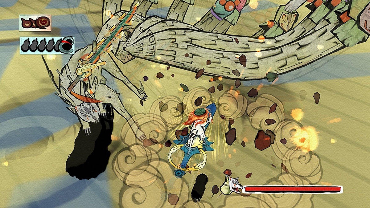 Screenshot for Okami HD on Nintendo Switch